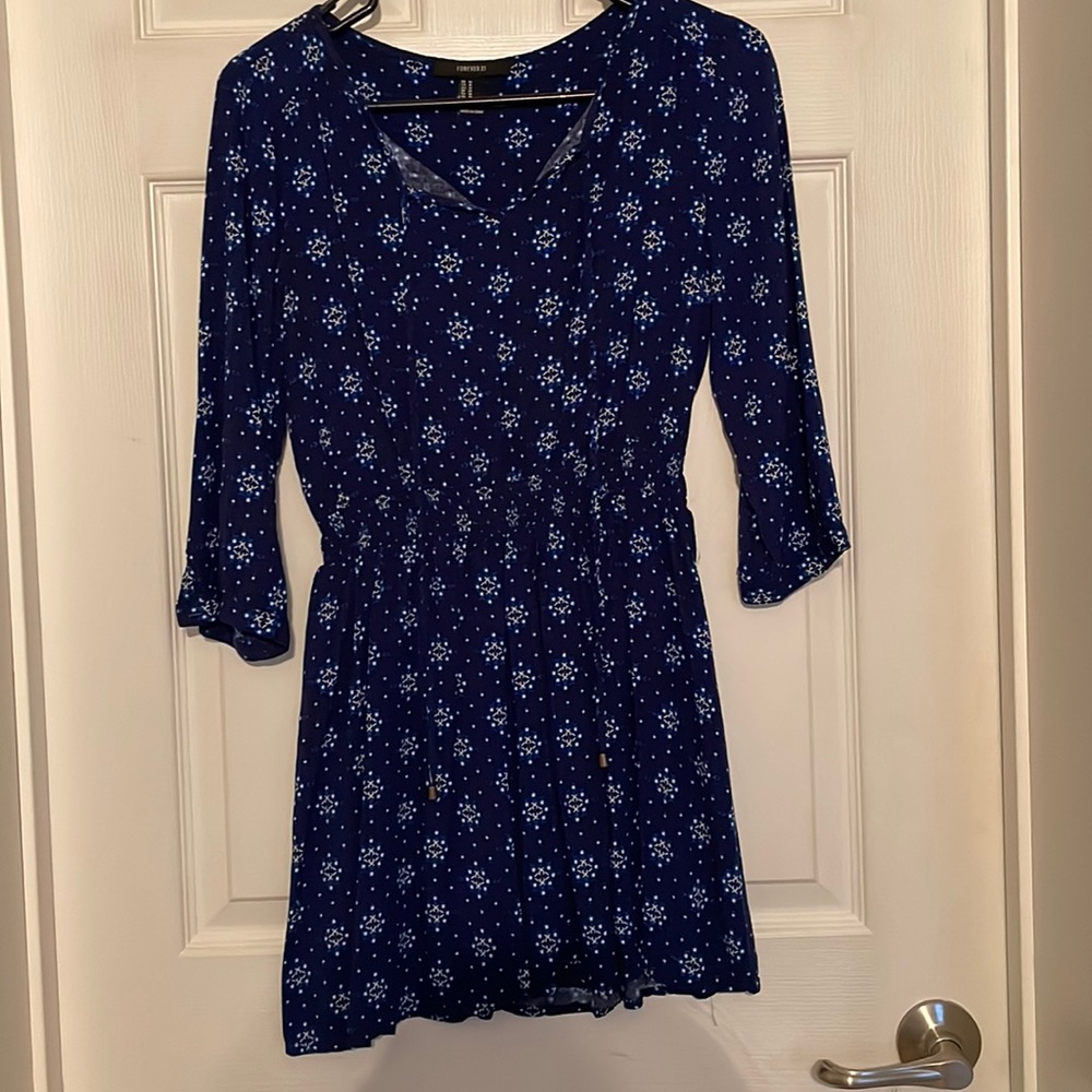 Blue Forever 21 dress